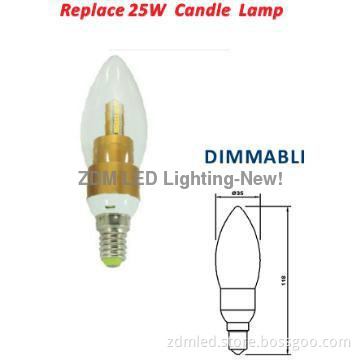 2013 highest brightness 3w led white bulbs